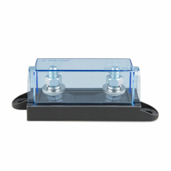 Fuse holder for MEGA-fuse with cover