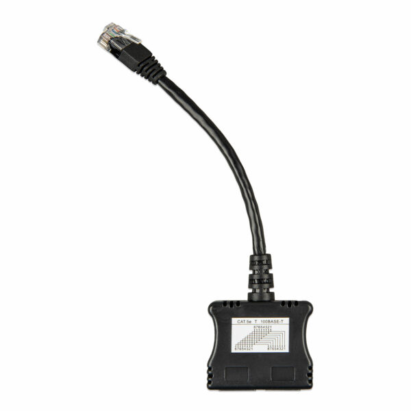 RJ45-splitter 1xRJ45male/15cm cable/2xRJ45 female - Image 2