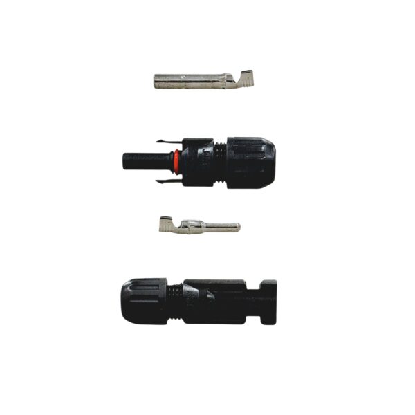 Solar connector pair MC4, 1x Male / 1x Female
